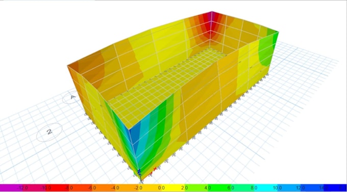 Gig Preview - Do structural analysis, design and modelling using etabs