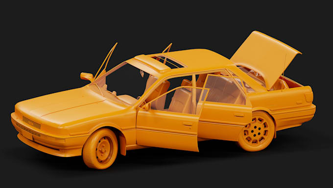 Gig Preview - Make 3d vehicle,maya rig,fix 3d stl file,military van modeling,car pbr texture