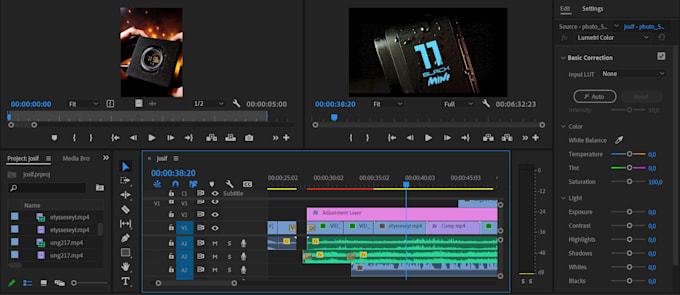 Gig Preview - Editing for videos of all types