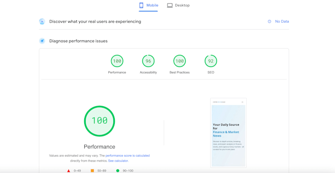 Gig Preview - Speed optimize react nextjs websites