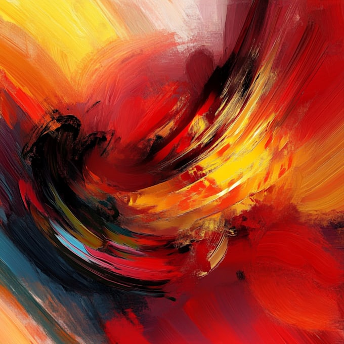 Gig Preview - Paint digital professional abstract art