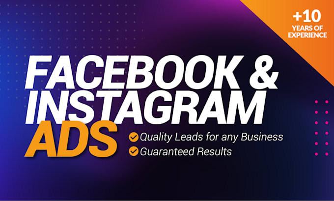 Bestseller - set up and manage your facebook ads and instagram ads