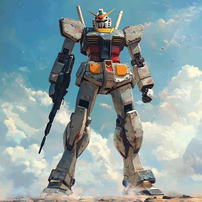 Bestseller - draw gundam, transformer, robot, armor, mecha