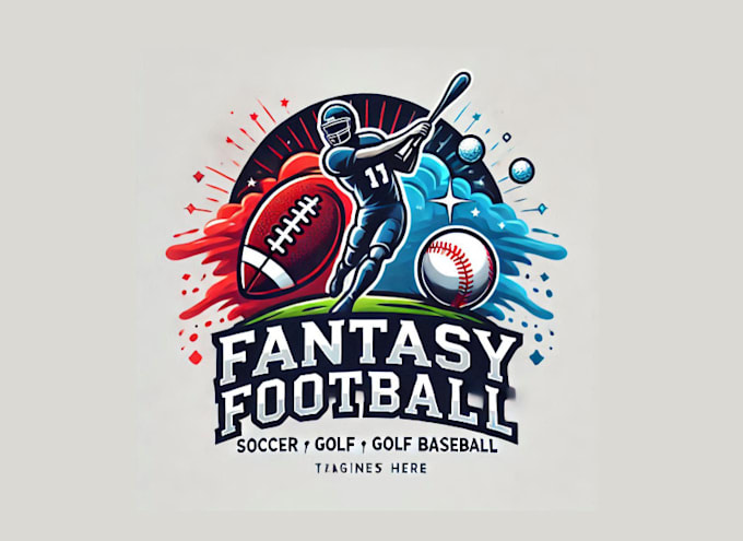 Gig Preview - Design a awesome fantasy football soccer golf baseball logo