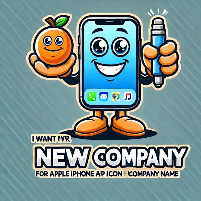 Gig Preview - Do make apple i phone app icon mascot logo design with 1 day delivery