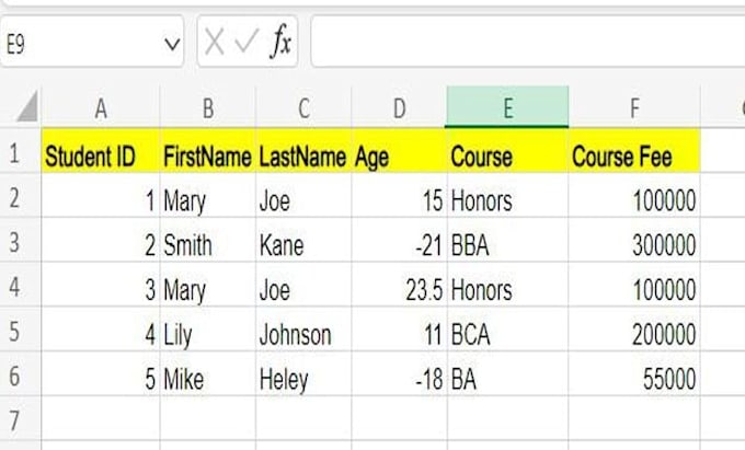 Gig Preview - Excel cleaning data, formating  merging