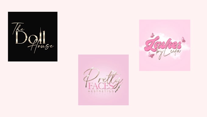 Gig Preview - Logo design for your beauty business