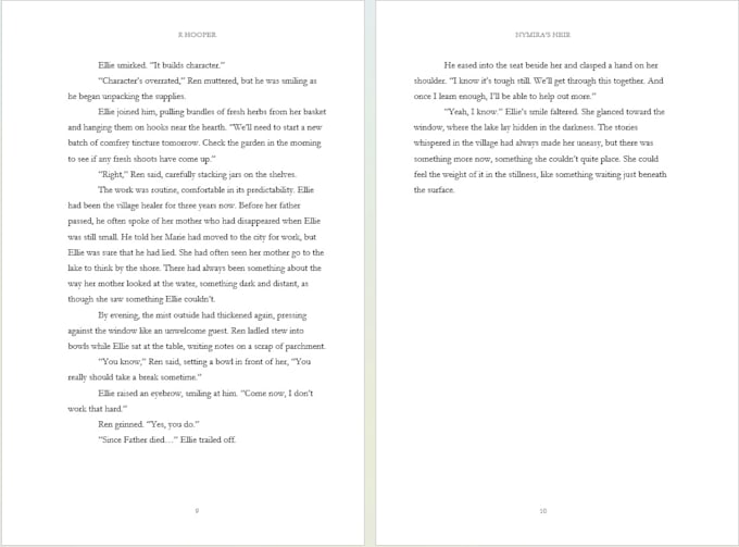 Gig Preview - Do basic book formatting and typesetting