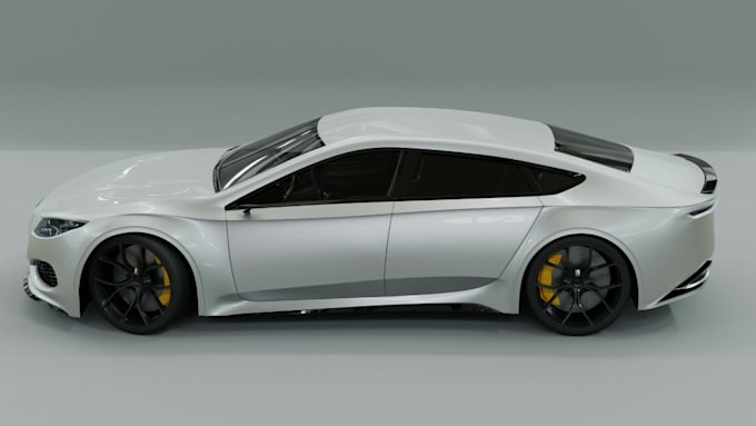 Gig Preview - Fix 3d automotive cgi car model, remodel cad design,zmodeler,interior car render