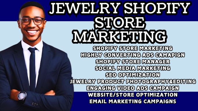 Gig Preview - Jewelry store marketing jewelry store promotion jewelry sales jewelry website