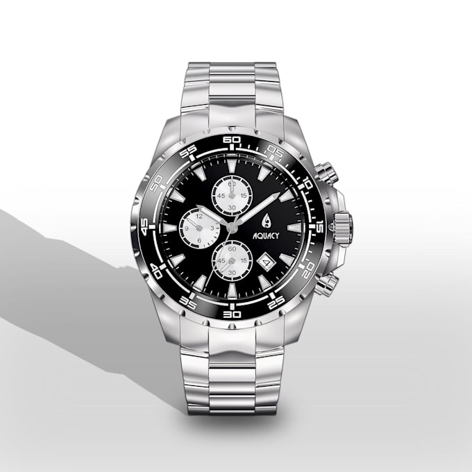 Gig Preview - Design 3d watch model, 3d watch rendering, 3d watch animation, industrial watch