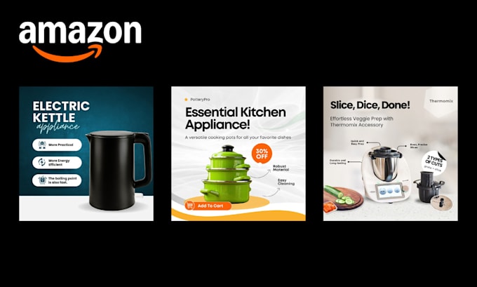 Gig Preview - Do amazon etsy listing images design, product infographics