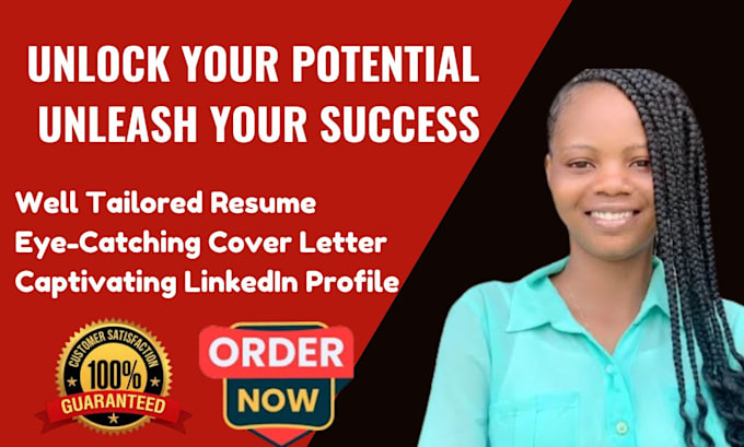 Gig Preview - Provide a professional resume CV cover letter and linkedin