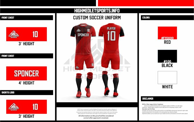 Gig Preview - Sportswear design custom sublimation, tracksuit, hoodie, soccer uniform