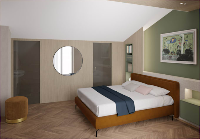 Gig Preview - High quality living space renders,bedrooms,room furniture,home theatre,3d lumion