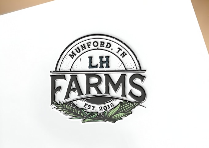 Gig Preview - Provide unique agriculture, landscape, farm and lawn care logo for your business