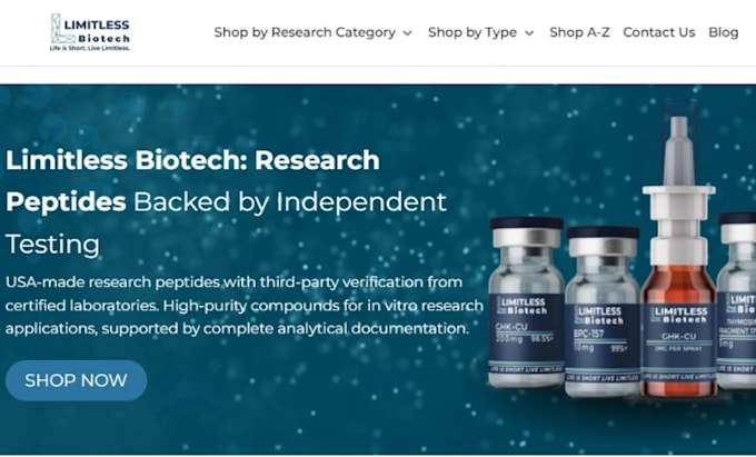 limitless biotech bpc-157 Limitless Biotech main image 0