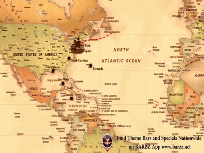 Indiana Jones Travel Map Animation