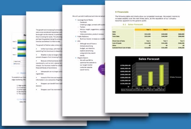 clothing manufacturing company business plan