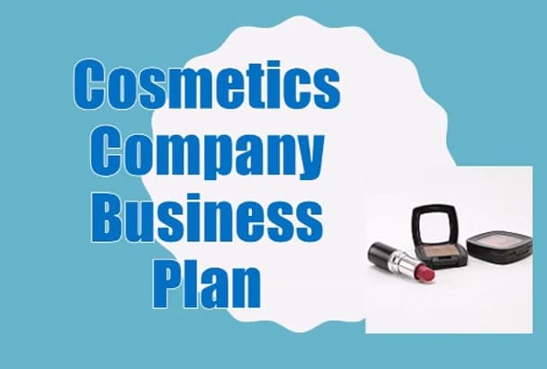 cosmetics business plan template pdf