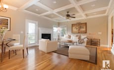 create virtual staging for vacant home photography images
