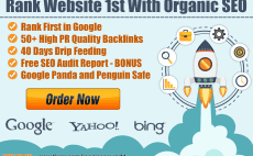 shoot your site on TOP of google