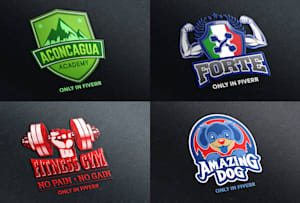 Arslan016: I will design a logo for your sports ,athletic or gym wear brand  for $5 on fiverr.com