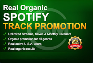do spotify promotion with no bots