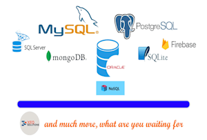 帮助您与mysql, SQL服务器，mariadb, postgresql任务和查询