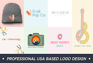 Servicio De Diseño De Logotipo Profesional Eventos Empresa Personal cinco revisiones 