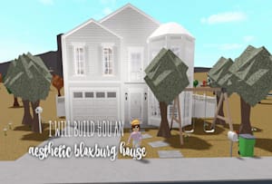 Bloxburg Aesthetic House 50k Family Home - faceless aesthetic roblox girl gfx robux codes listed property