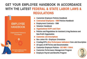 撰写员工手册，业务流程，人力资源政策，职位描述和KPI