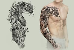 AI Tattoo Generator Make Custom Tattoo Design with AI  Fotor
