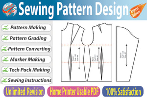 make sewing pattern design
