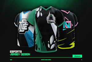 Design esports jersey in 24hours by Lm22design