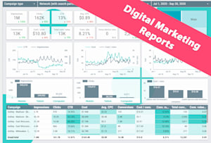 create your digital marketing reports in looker studio