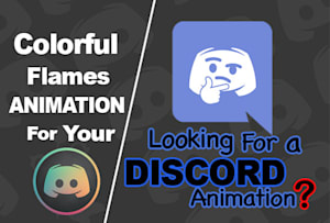 3D Flame Discord Server Icon Maker