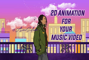 Make a high quality 1080p 60fps anime music video amv by Glitchedfuruya