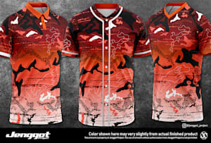 Do softball jersey fullprint sublimation design by Jenggotproject