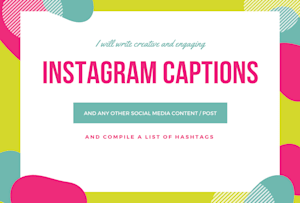 写吸引人的instagram内容和社交媒体标题