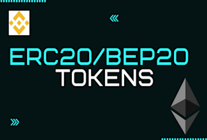 创建自定义erc20, bep20, polygon令牌智能合约