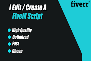 Its_ayayron: I will create or modify a quality fivem script for $10 on  fiverr.com