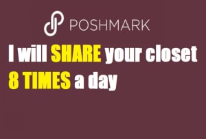 帮助您分享和跟踪poshmark衣柜