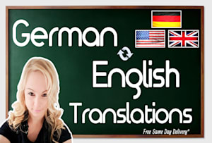 translate german to english and translate english to german translation