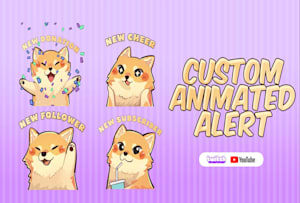 PREMADE Animated Pokéball Stream Alerts / Emotes by jeyyy