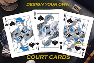 Custom Court Card With Your Face