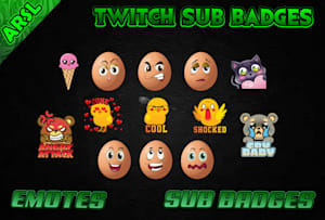 Poki Sub Badges Pokemonfaces Twitch Sub Badges Twitch 