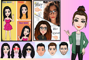 Create animated stickers emoji and gif for whatsapp telegram or social  media by Erumjunaid