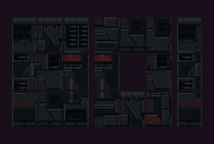 Free Industrial Zone Tileset by Free Game Assets (GUI, Sprite