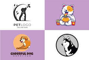 Page 2 - 24 Best pet logo Services To Buy Online | Fiverr